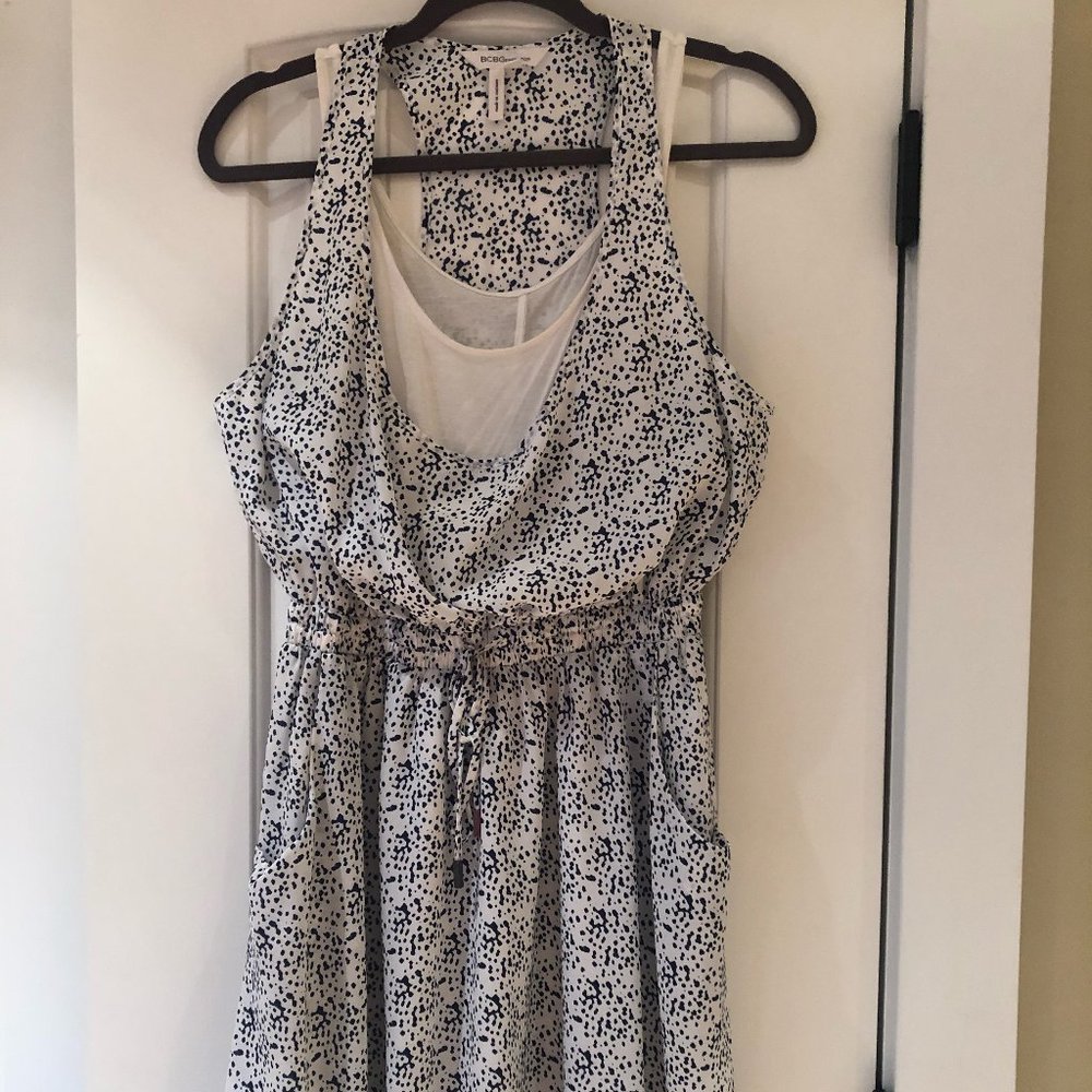 BCBGeneration Slouchy Sundress with Pockets, S